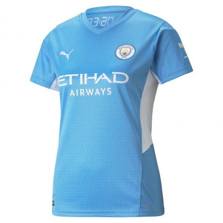 Fußballtrikots Manchester City Frauens Heim Trikotsatz 2021-2022 